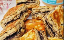 花生酱的神仙吃法——层层香酥的花生酱巧克力司康