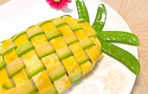 包菜粉丝炒鸡蛋