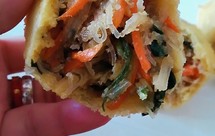 减肥餐玉米面菜团子