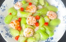 营养美味的丝瓜炒虾仁