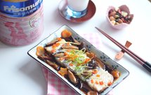 【营养月子餐】香菇木耳蒸带鱼——促进宝宝智力发育