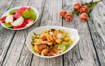 【孕妇食谱】西芹腰果炒虾滑，清淡爽口，却很有营养～