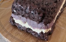 紫米芋泥奶酪砖(热奶宝)