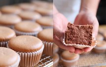 巧克力奶酪纸杯戚风-不开裂