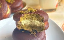 抹茶夹心巧克力派｜好丽友同款