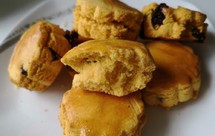 玉米面葡萄干奶香司康（空气炸锅版）