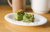 抹茶可可司康【北鼎烤箱食谱】