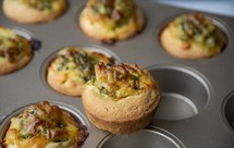 青酱鸡肉司康塔 | 用西餐搭配做司康