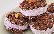 0糖0油芋泥椰香可可塔