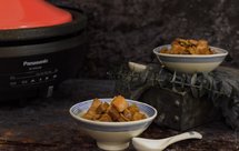 笋干焖五花肉-松下塔吉锅食谱