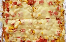 包菜芝士披萨烤箱版