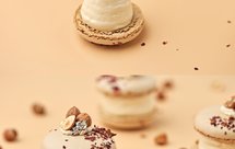 海盐焦糖马卡龙「夹馅以及装饰」