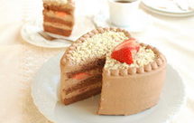 花见烘焙Hanami——心形巧克力蛋糕——CakeLand No 3511爱心形蛋糕模具食谱