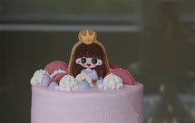 奶油裱花蛋糕の自制糖霜饼干插件