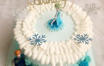 冰雪奇缘蛋糕