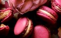 （III）Pierre Hermes的玫瑰无限马卡龙—玫瑰花瓣奶油馅，附英式奶油霜图解