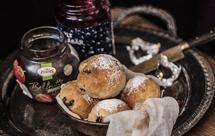 蔓越莓巧克力司康