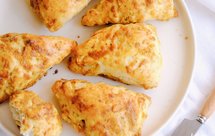 咸蛋黄肉松司康【肉党们的咸口下午茶】