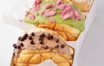 网红冰淇淋菠萝包｜冰火两重天｜高颜值