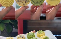 四款入口即化冰淇淋口感的绿豆糕