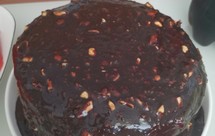 巧克力脆皮冰淇淋蛋糕