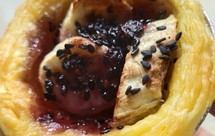 蓝莓果酱香蕉派