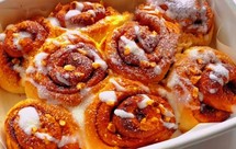 低卡苹果肉桂卷（微波炉做果酱）