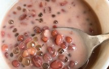 椰汁红豆西米露