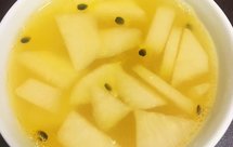 妙不可言的味道——百香果雪梨冰糖水～