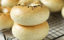 健康少糖少油的全麦贝果（红糖水煮）