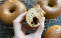 红糖肉桂苹果贝果~碳水怎么那么美好