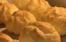 巧克力冰淇淋泡芙（无低筋粉/消耗玉米淀粉/巧克力卡仕达）