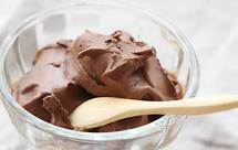 黑巧克力冰淇淋