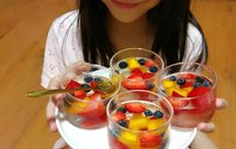 水果冻 (白凉粉也有春天)带上小朋友一起做个果冻吧