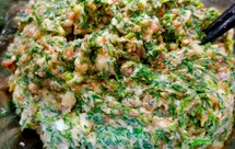 荠菜猪肉饺子馅