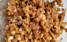 让人流口水的 莲藕猪肉饺子