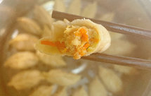 胡萝卜猪肉馅饺子