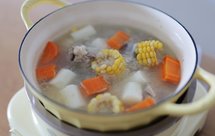 淮山玉米萝卜猪骨汤【3月北鼎电磁炉食谱】