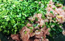 韭菜猪肉馅饺子