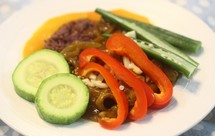 《昨日的美食》之猪肉咖喱配蒸蔬菜