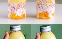 椰浆芒果西米露（杨枝甘露），终于做出饮品店一样好喝的味道了！真简单！图文详解