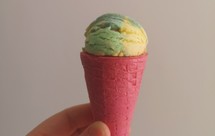 冰淇淋曲奇马卡龙色系（摘自微博博主）