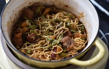 排骨豆角焖面【4月北鼎电磁炉食谱】