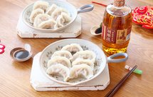 鲜虾白菜猪肉饺子