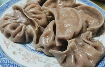 黑全麦饺子（猪肉菌菇莲藕）