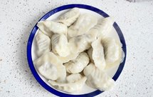 猪肉槐花馅水饺