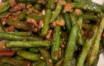 肉沫干煸豆角