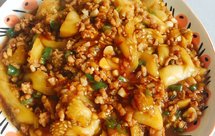 茄子不油炸的肉末茄子（好吃到