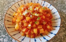 夏天拯救食欲开胃菜|番茄肉末土豆丁