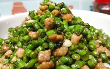 肉末缸豆，下饭神器